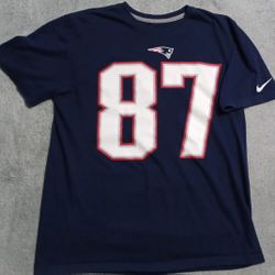 Youth Size Large Nike Rob Gronkowski New England Shirt 