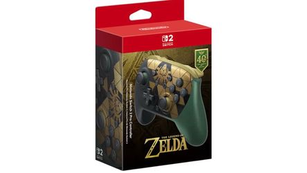 Nintendo Switch 2 Pro Controller – Zelda 40th Anniversary – NEW