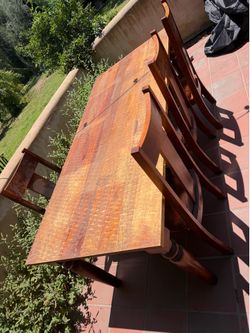 Dinning table real wood