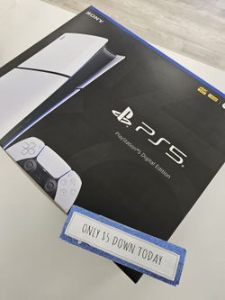 🔥 NO CREDIT NEEDED -  🔥 Sony Playstation -  PS5 Slim & PS5 Pro  - Gaming Console -  – Take It Home for Just $5 Down! 🎮