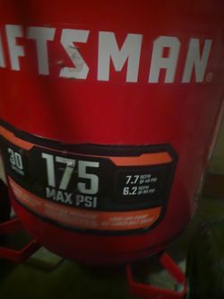 Craftsman air compresser