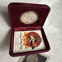 Bugs Bunny Silver Coin 