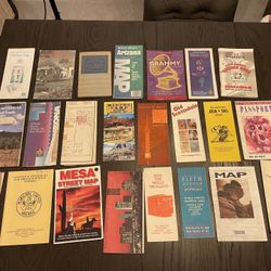 1990’s Pamphlets, Maps, And Brochures 