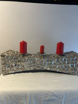 New Shawna Stoney Candle Holder .