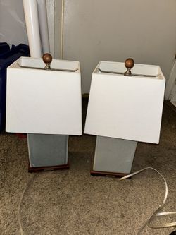 Set Of Two Lamps