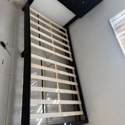 NEW BED FRAME TWIN SIZE BLACK OR WHITE