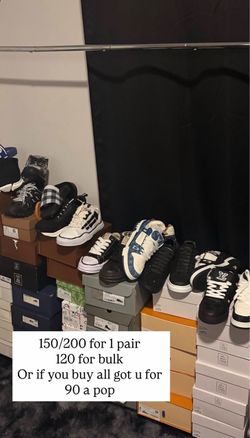 Designer shoes all new