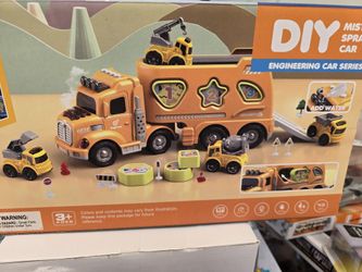 construction toy car