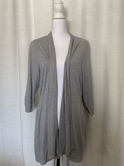 Gray Cardigan 