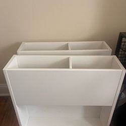 IKEA FREDVANG underbed storage (set of 2) - white