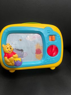 Disney pooh wind up musical tv