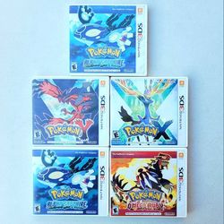 Pokemon Games For The 3ds* Please Read