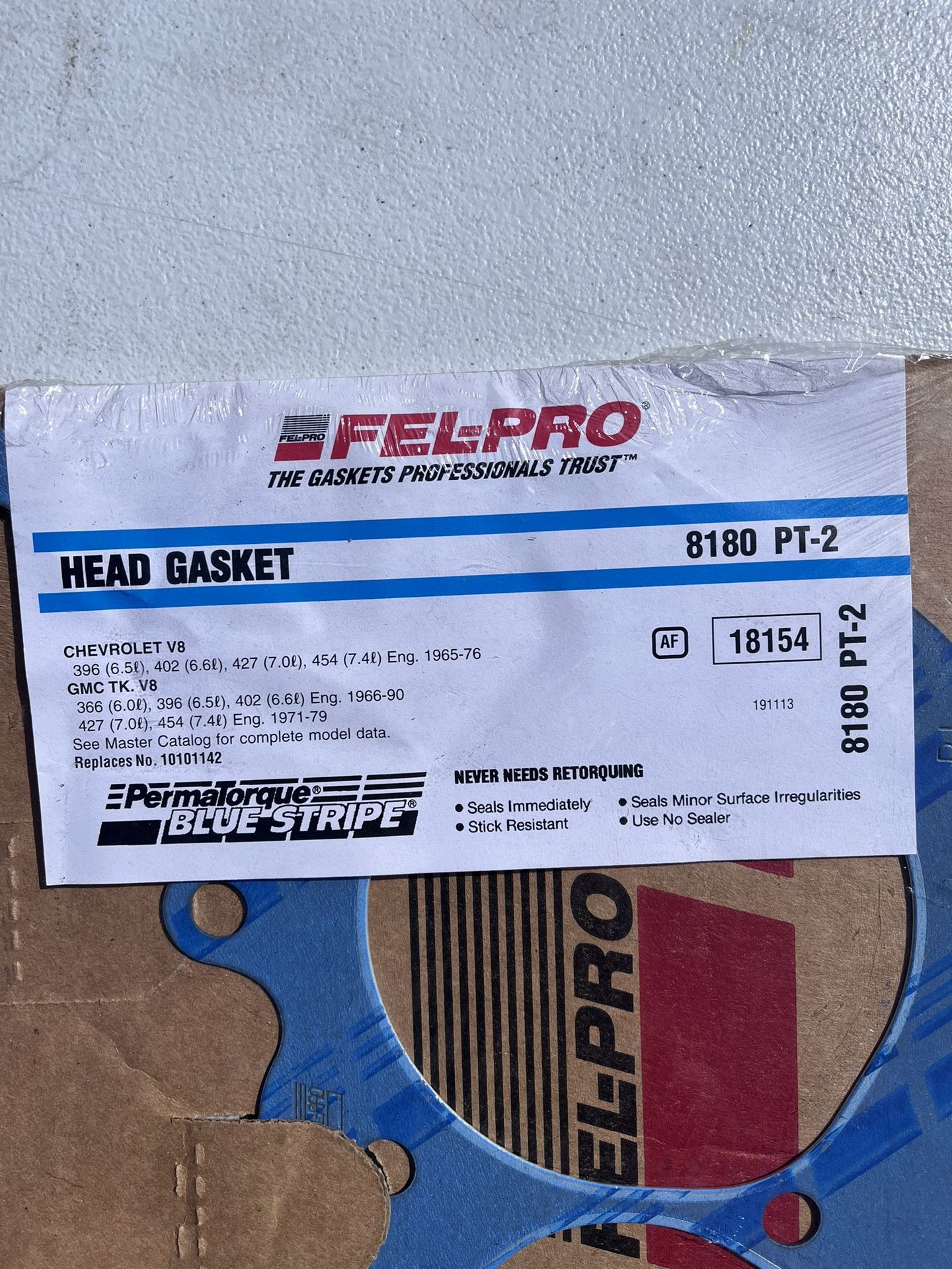 FELPRO Engine Cylinder Head Gasket for Sale in San Diego, CA OfferUp