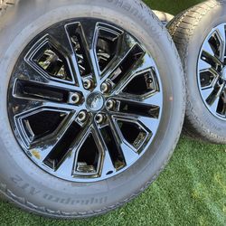 4 2026 FORD F150 20" RIMS&TIRES