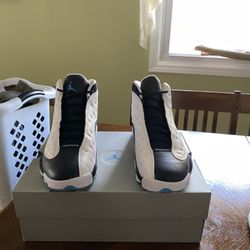 AIR JORDAN 13 OBSIDIAN POWDER BLUE SIZE 13