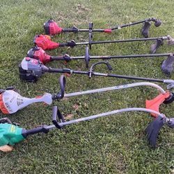 6 Gas Trimmers (All For $100)