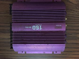 KRACO 160 watt 4 channel amp.