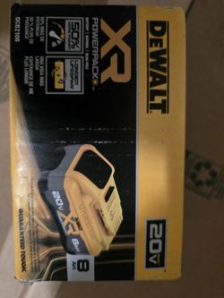 Dewalt 20v Xr 8 Ah