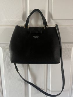 Kate Spade Purse And Wallet Black With Pink Inside