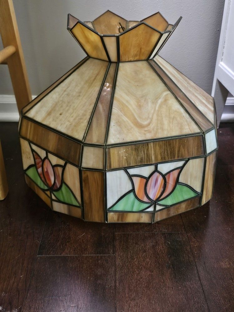 Vintage Tiffany Style Lamp