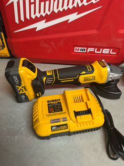 DeWalt 20V Brushless Angle Grinder with Battery and Charger