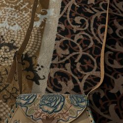 Western Floral Tooled Crossbody