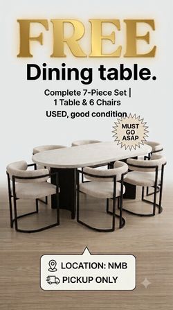 FREE dining Table | Comedor GRATIS