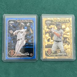 2024 Topps Chrome Luis Matos RC Lot
