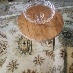 Table With Glass Dishware