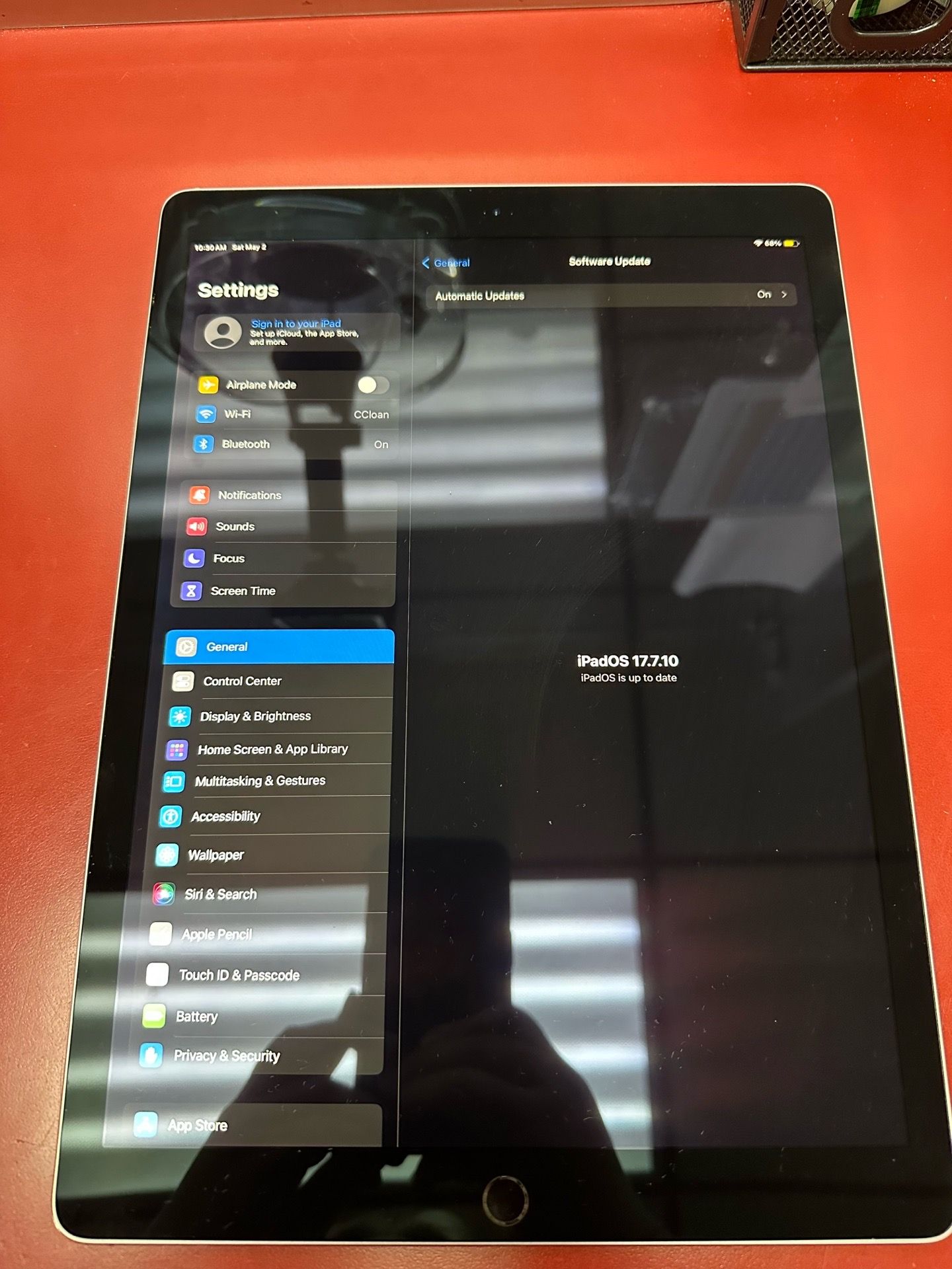 APPLE SPACE GRAY 12.9-INCH IPAD PRO 2ND GEN 256GB