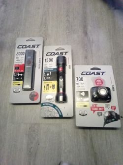 Coast Flashlight's (Brand New) Assortment
