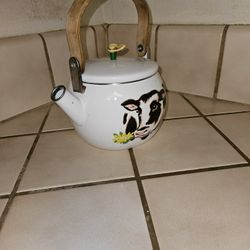 Cow Tea Kettle Or Coffee 