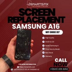 Samsung Galaxy A16 Screen Replacement Display | Premium & Aftermarket | OLED & LCD