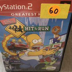 Simpsons Hit N Run Ps2