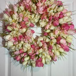 Hand Crafted Tulip Wreaths