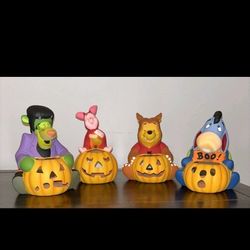 DISNEY POOH & FRIENDS LUMINARIES DISNEY DIRECT 2007 - BRAND NEW - RARE