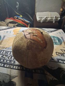 1920's - 30's A.G. Spalding & Bros. Leather Medicine Ball