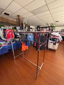 Clothing rack available- like new