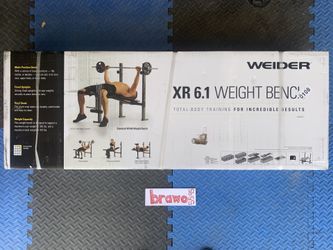 WEIDER XR 6.1 MULTI POSITION WEIGHT BENCH