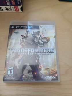 Playstation 3 game transformers dark of the moon