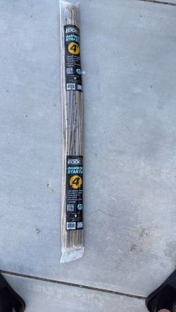 Garden Bamboo Sticks 25 Pack