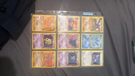 Pokemon 1st Edition FOSSIL base set 45 cards