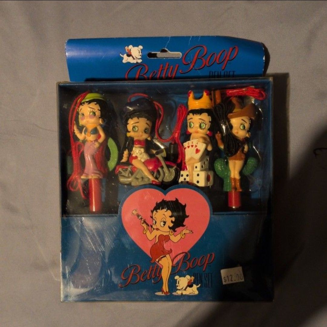 Vintage 1995 Betty Boop Pen Set NEW