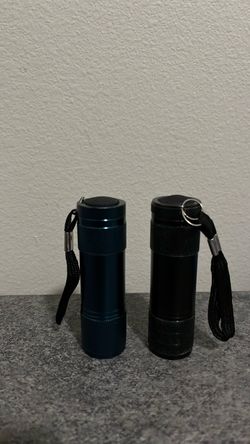 Small Aluminum Flashlights Set of 2
