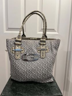Guess Monogram Tote Bag