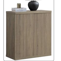 cabinet with storage sideboard, modern design with doors and shelves, fluted multimedia console, mid-century coffee table for living room, kitc