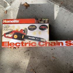Brand New Homelite Electric Chainsaw