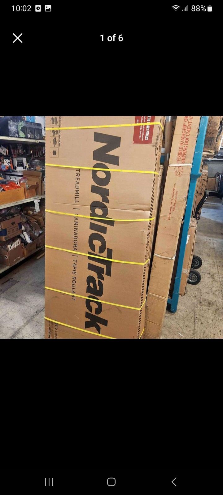 NordicTrack T 6.5 S Treadmill - Black
New in box
500$
Pick up Mesa Alma School and University