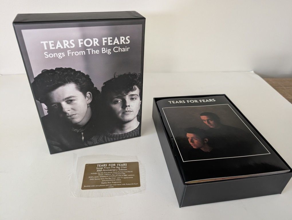 Tears For Fears Songs From The Big Chair 2014 Anniv. Deluxe Box  4xCD/2xDVD 5.1