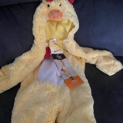 New Baby Chicken Costume, 0-6 Months